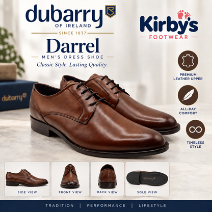 Dubarry Darrel Brown Leather Men's Shoe