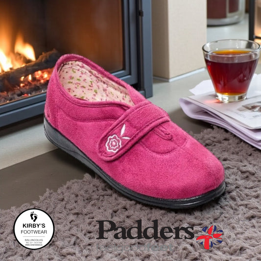 Padders slipper Camilla Raspberry