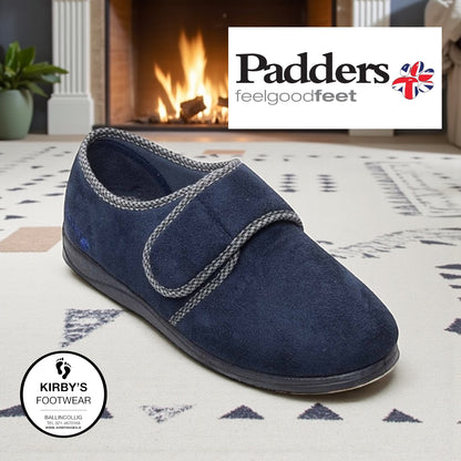 Padders slipper Harry navy
