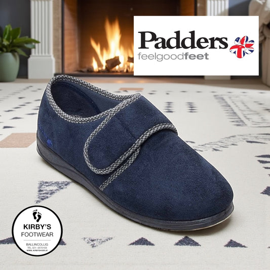 Padders slipper Harry navy