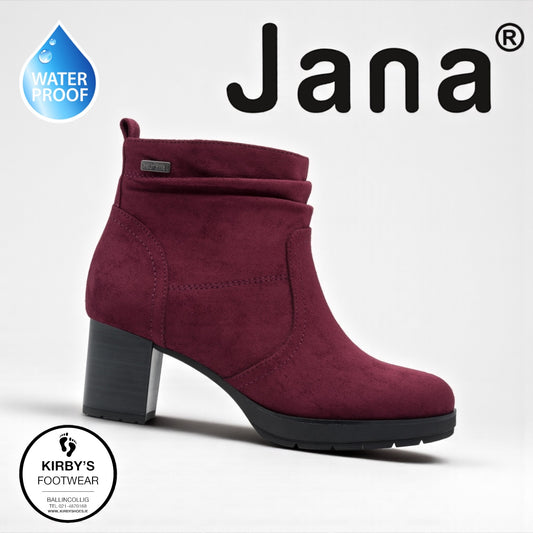 Jana boot 26378 Bordeaux waterproof