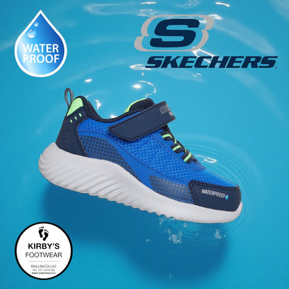 Skechers bounder waterproof - navy blue