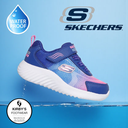Skechers bounder waterproof - navy lilac