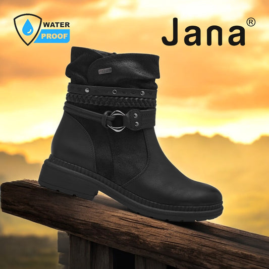 Jana boot 25464 black waterproof