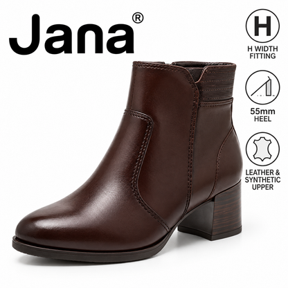 Jana 25764 Mocca H Fit Boot