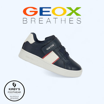 Geox Eclyper navy red - Kirbys Footwear Ltd