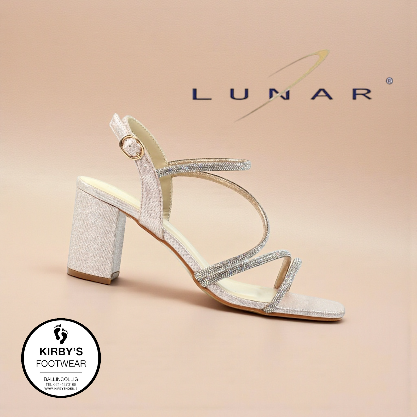 Lunar Toulouse sandal - Champagne