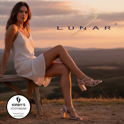 Lunar Toulouse sandal - Champagne