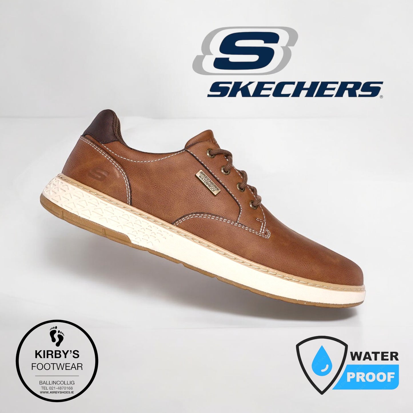Skechers Garlan Pryor waterproof - Brown