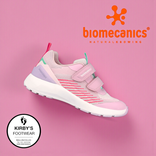 Biomecanics trainer 262276 pink trainer - Kirbys Footwear Ltd