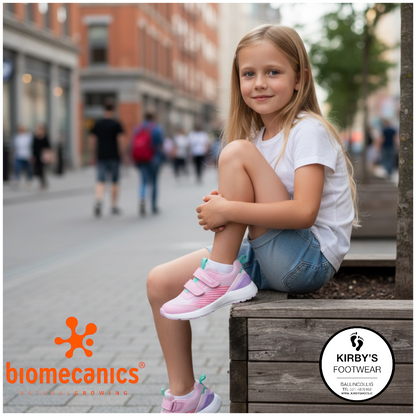 Biomecanics trainer 262276 pink trainer - Kirbys Footwear Ltd