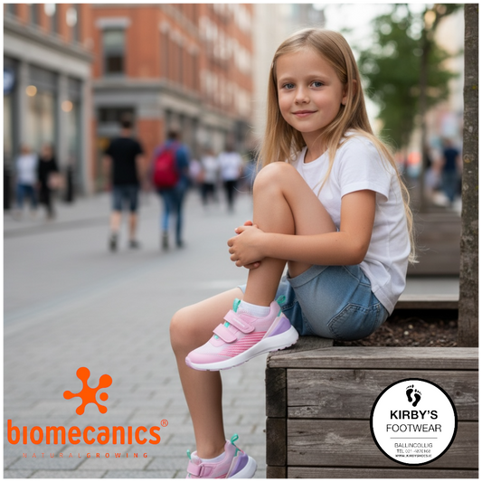 Biomecanics trainer 262276 pink trainer - Kirbys Footwear Ltd