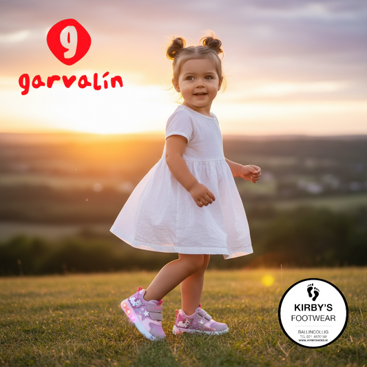 Garvalin unicorn trainer lights - 262720 - Kirbys Footwear Ltd