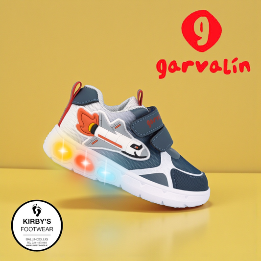 Garvalin rocket trainer lights - 262721 - Kirbys Footwear Ltd