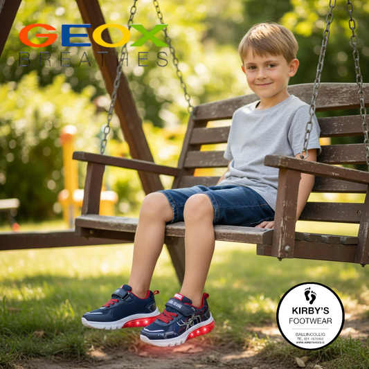 Geox Spiderman Ciberdron lights - Kirbys Footwear Ltd