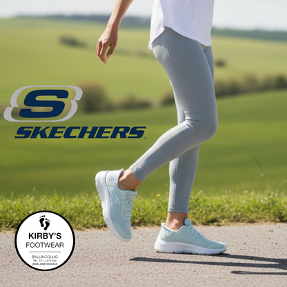 Skechers Slip-In Go walk flex - mint - Kirbys Footwear Ltd