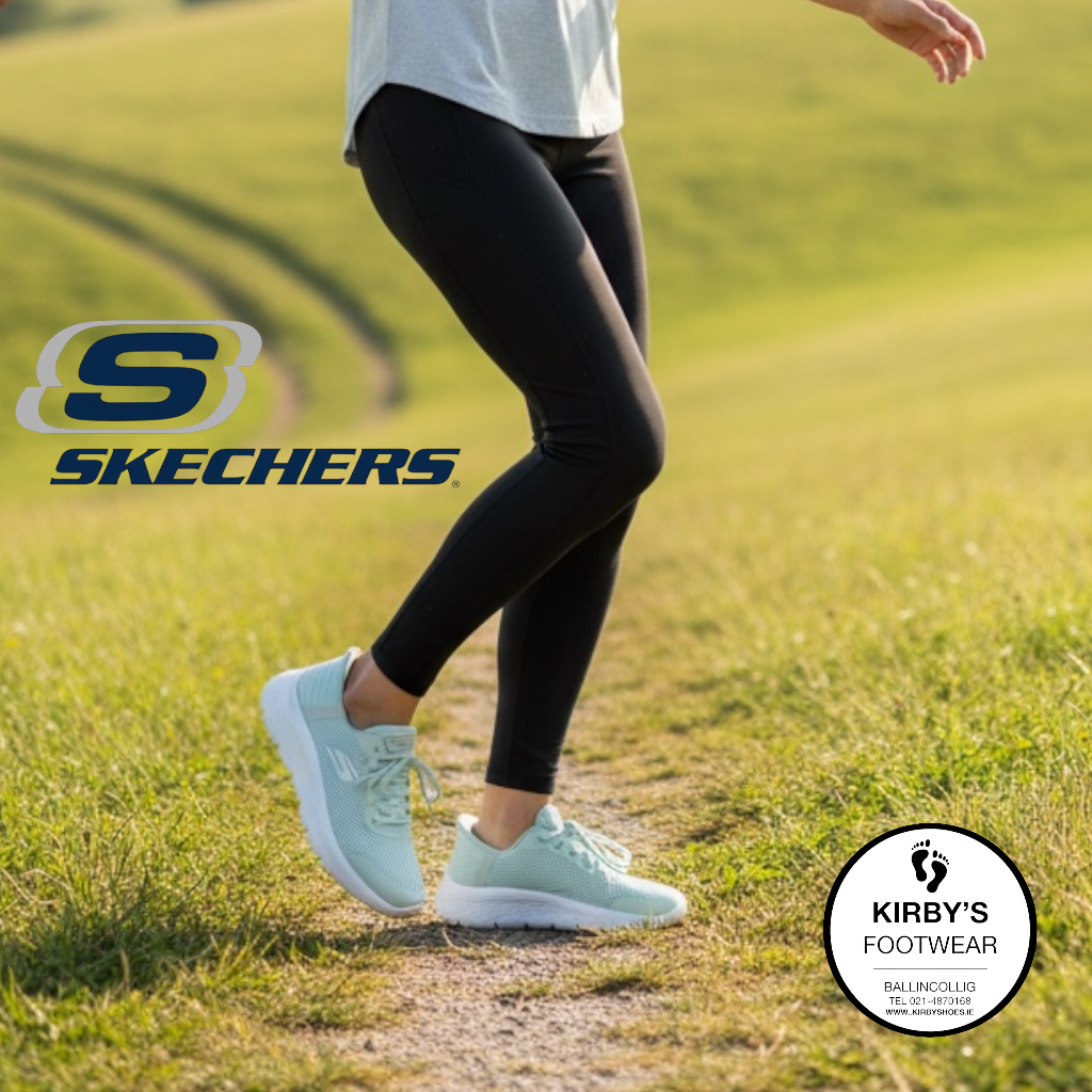 Skechers Slip-In Go walk flex - mint - Kirbys Footwear Ltd