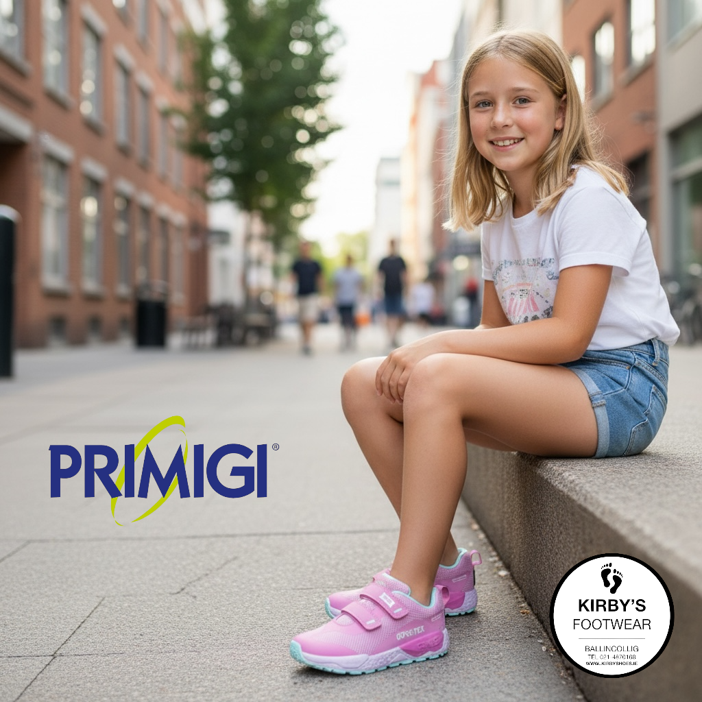 Primigi goretex trainer pink waterproof - 1431100 - Kirbys Footwear Ltd