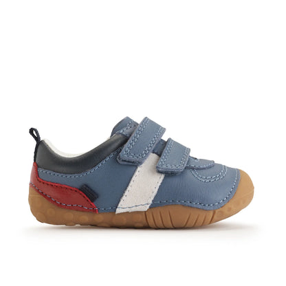 Start-Rite Zap pre walker denim blue leather - Kirbys Footwear Ltd