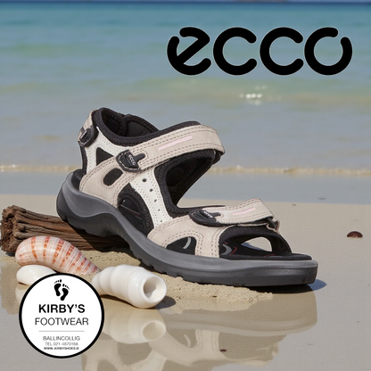 Ecco off road Yacatan sandal - atmosphere ice - Kirbys Footwear Ltd