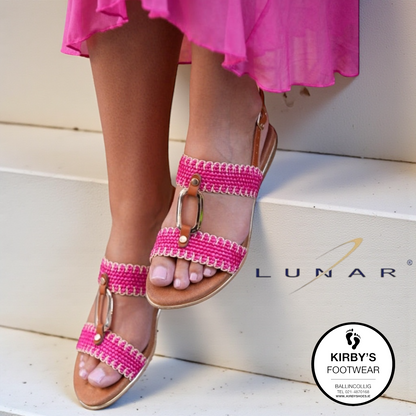Lunar Jules mule - pink - Kirbys Footwear Ltd
