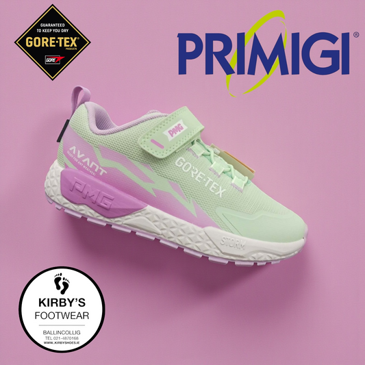 Primigi goretex trainer mint -  waterproof - 1431011 - Kirbys Footwear Ltd