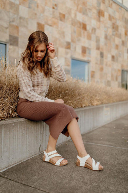 Josef Seibel Tonga 25 white sandal