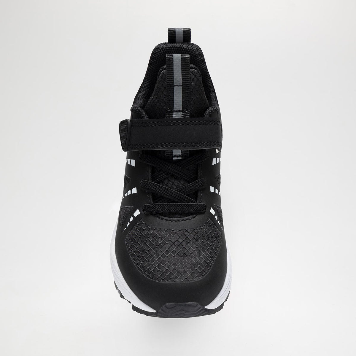 Istamax boys' trainer IMAA3805 in black/white – front view