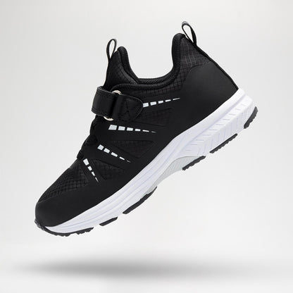 Istamax boys' trainer IMAA3805 in black/white – other side view
