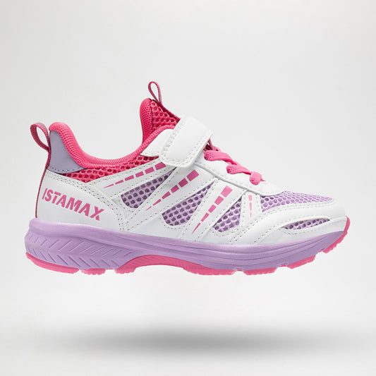 Istamax trainer white pink - Kirbys Footwear Ltd