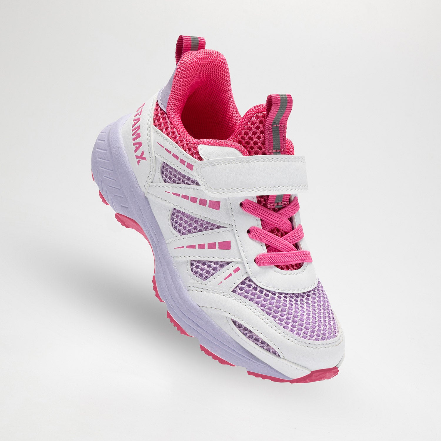Istamax trainer white pink - Kirbys Footwear Ltd