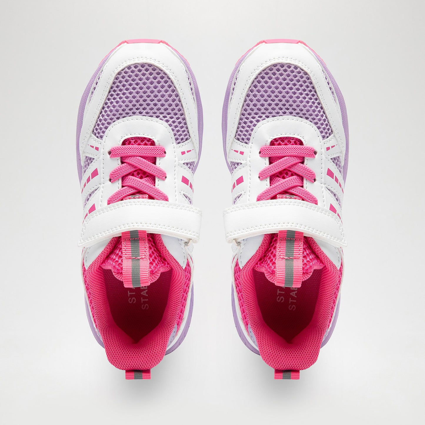 Istamax trainer white pink - Kirbys Footwear Ltd