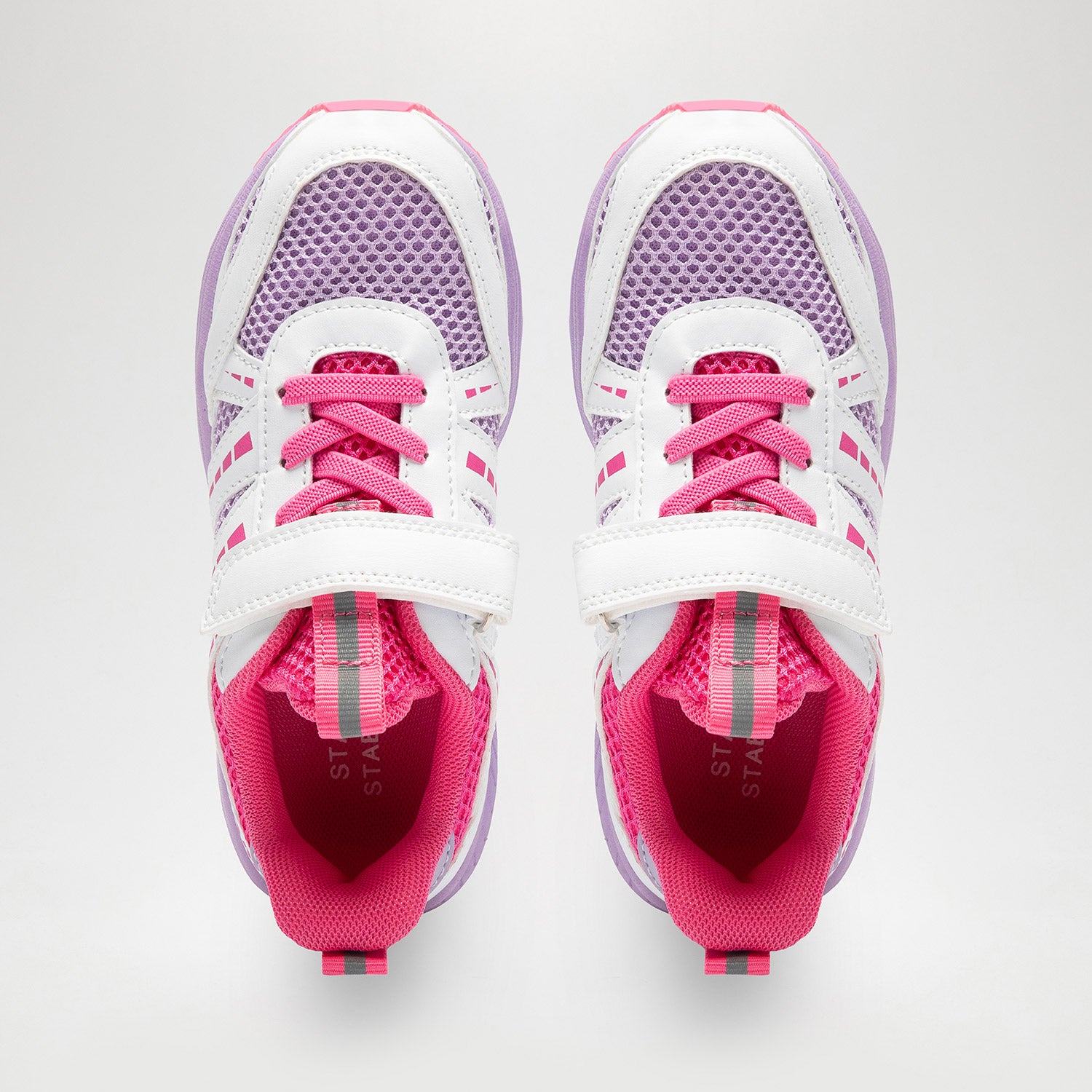 Istamax trainer white pink - Kirbys Footwear Ltd