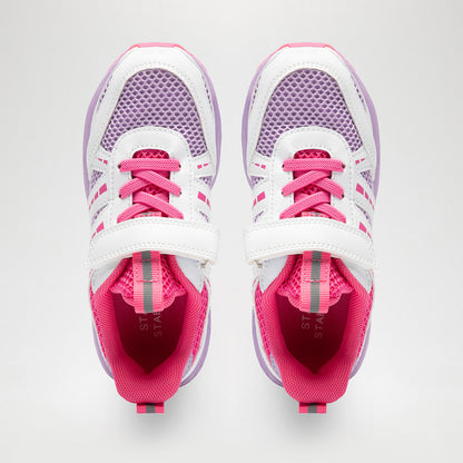 Istamax trainer white pink - Kirbys Footwear Ltd