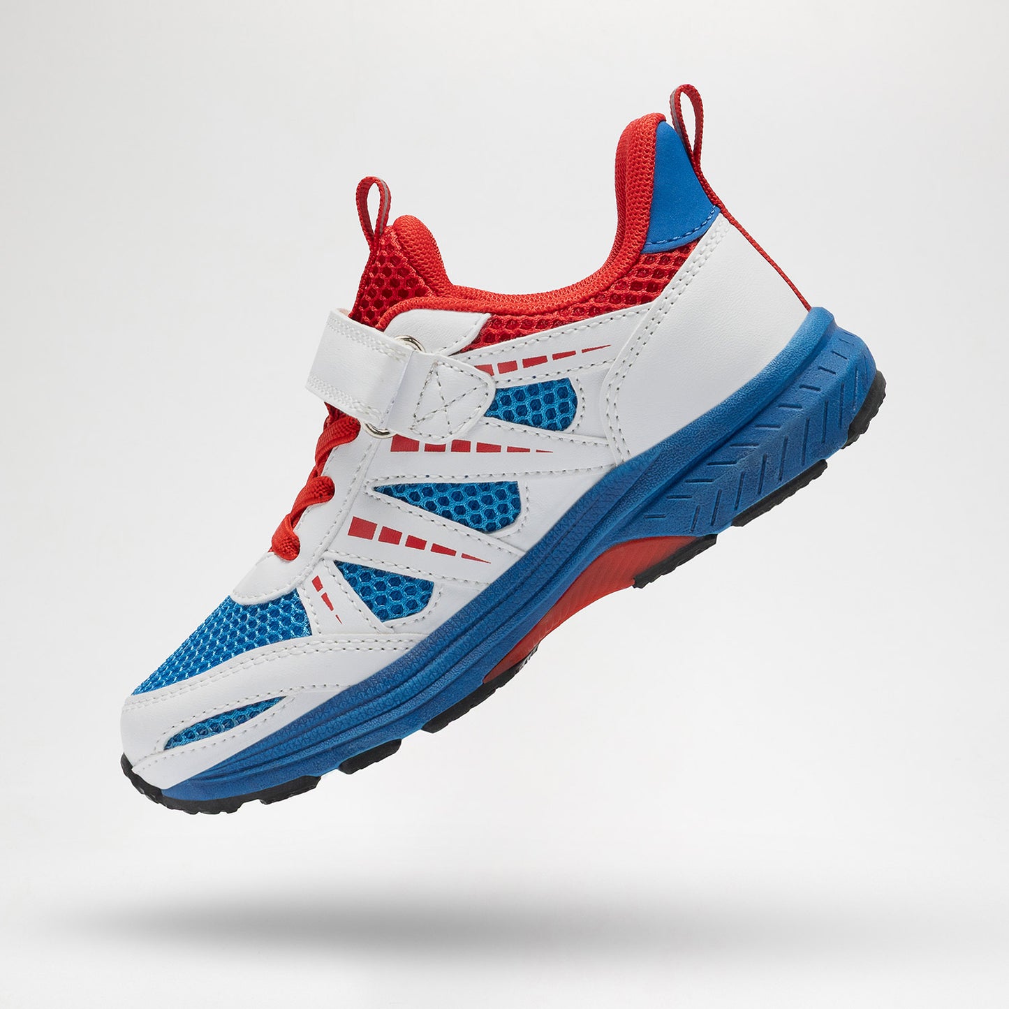 Istamax trainer white blue - Kirbys Footwear Ltd