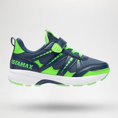 Istamax trainer navy green - water repellent