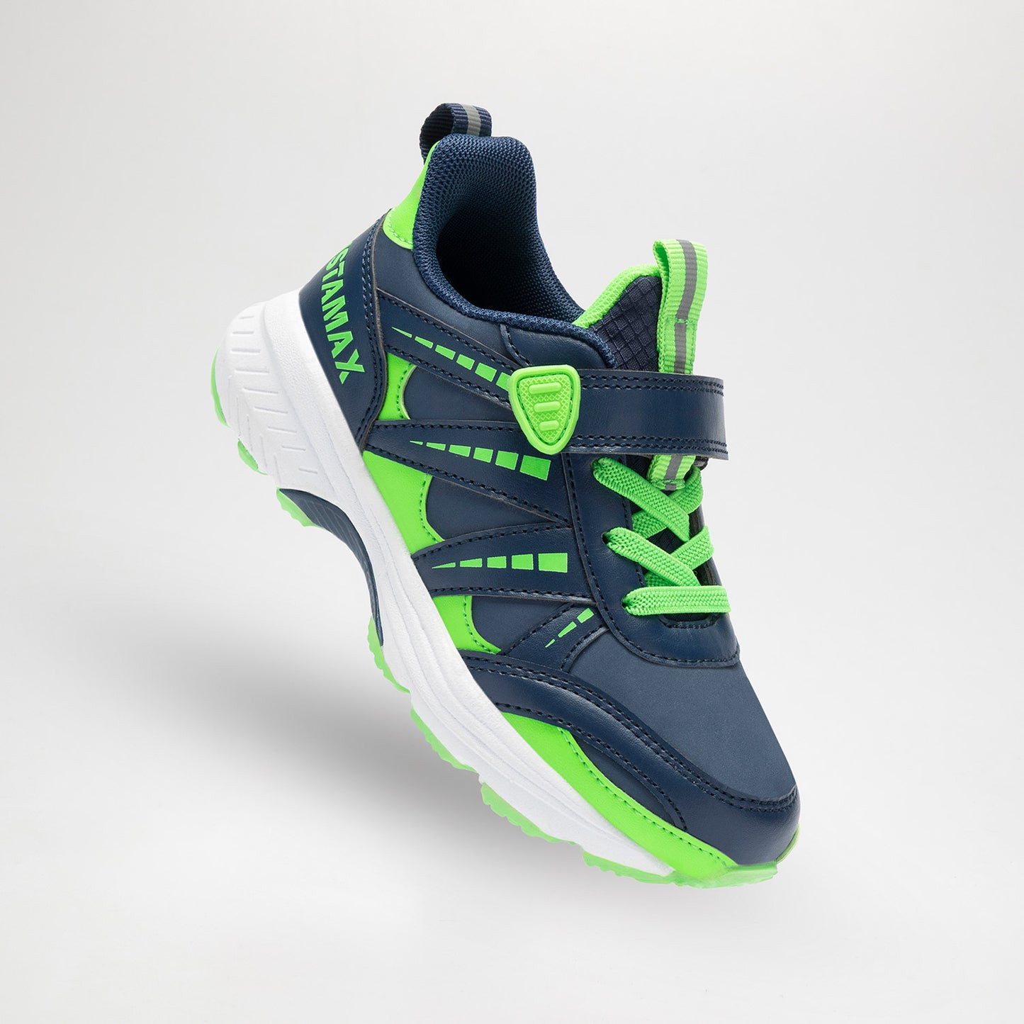 Istamax trainer navy green - water repellent
