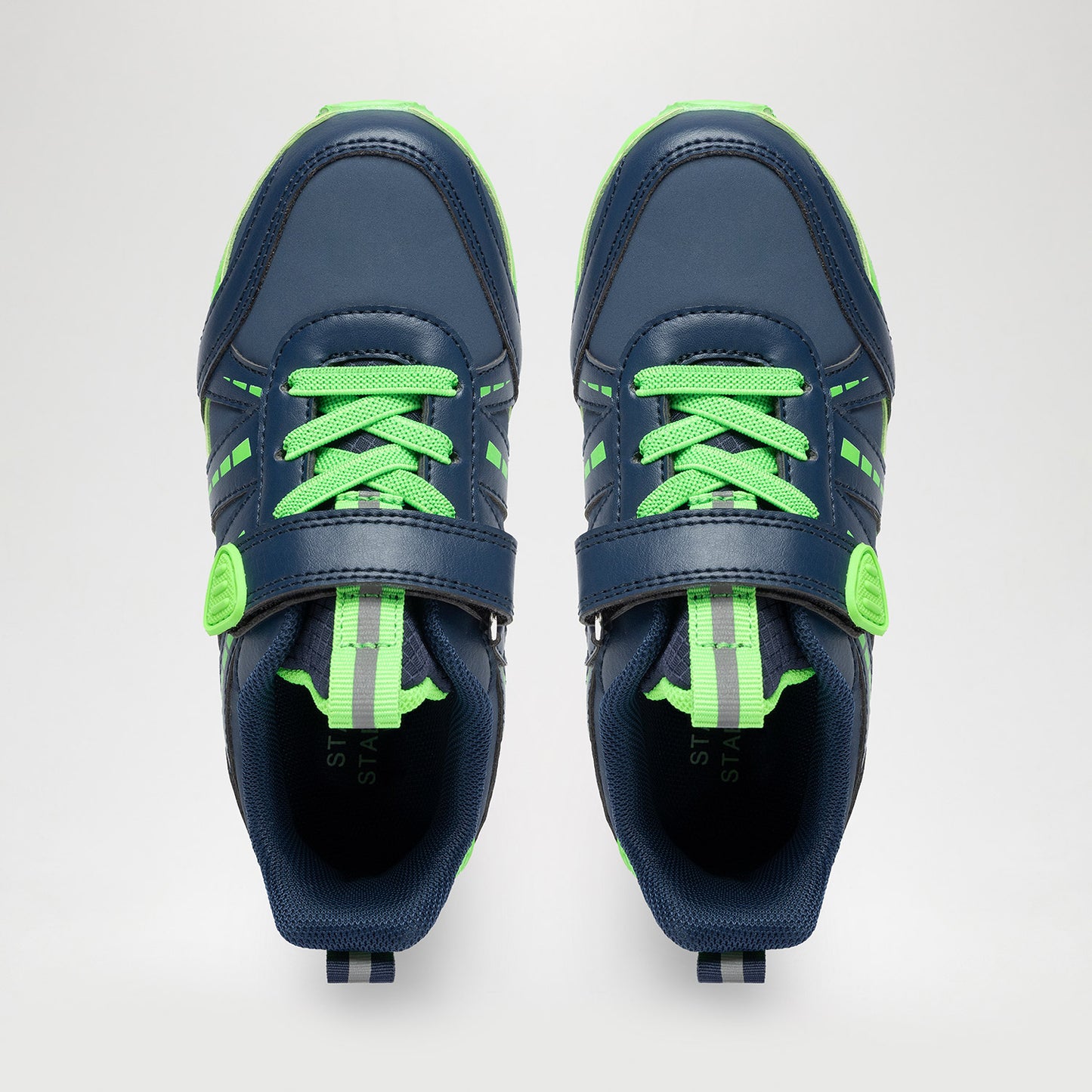 Istamax trainer navy green - water repellent