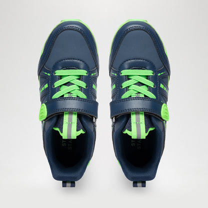 Istamax trainer navy green - water repellent