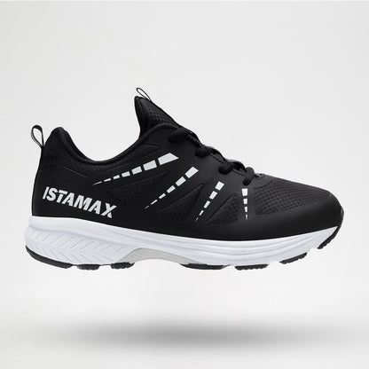Istamax trainer black white - lace - water repellent