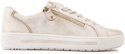 Jana trainer 23660 cloudy gold - Kirbys Footwear Ltd