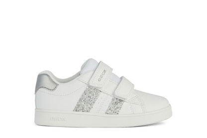 Geox eclyper white silver