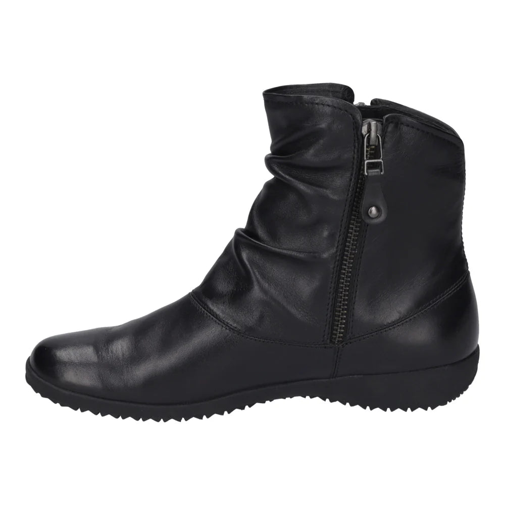 Josef Seibel Naly 24 black leather ladies’ boot – detail view