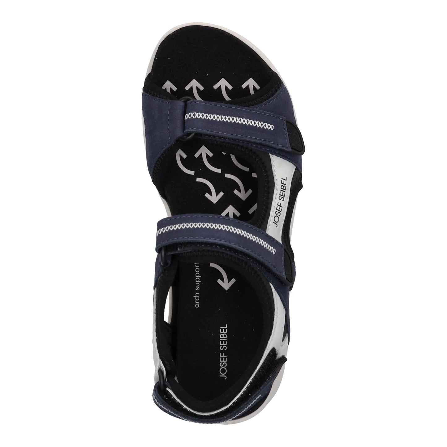 Josef Seibel Estelle 02 - navy sandal - Kirbys Footwear Ltd