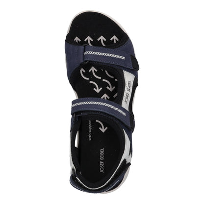 Josef Seibel Estelle 02 - navy sandal - Kirbys Footwear Ltd