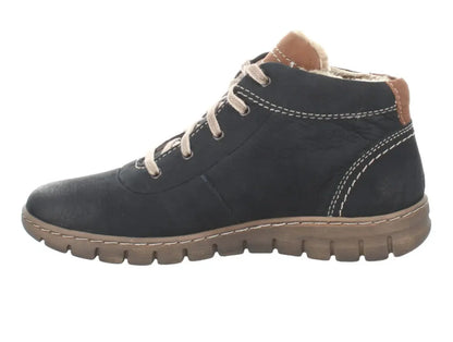 Josef Seibel Steffi 53 boot waterproof navy – pair view