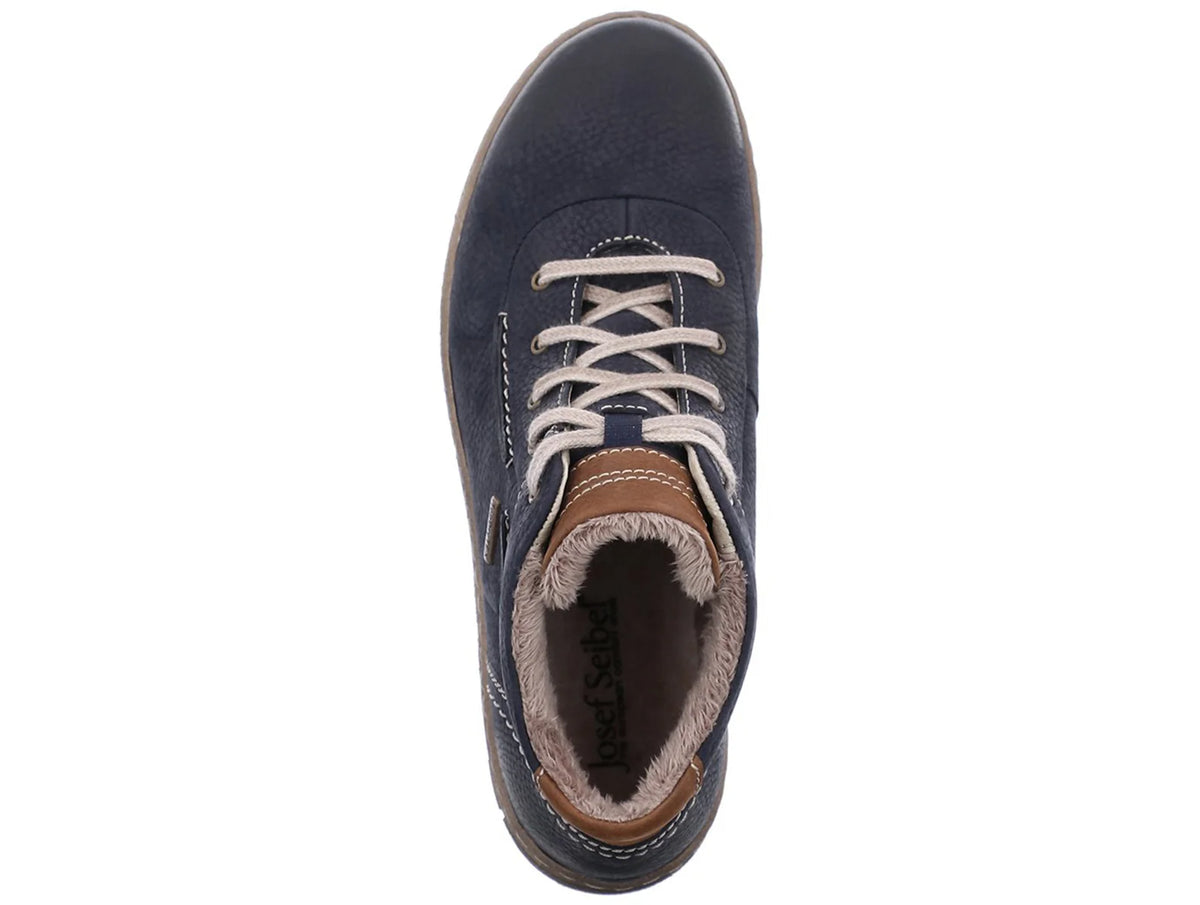 Josef Seibel Steffi 53 boot waterproof navy – sole view