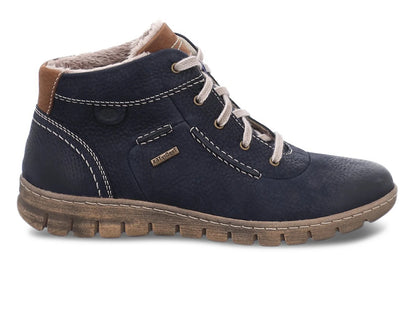 Josef Seibel Steffi 53 boot waterproof navy – side view
