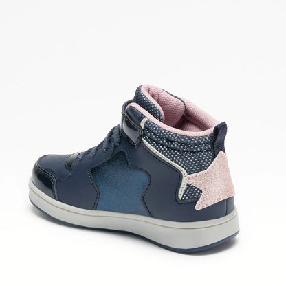 Lelli Kelly Rosa waterproof high top - navy pink