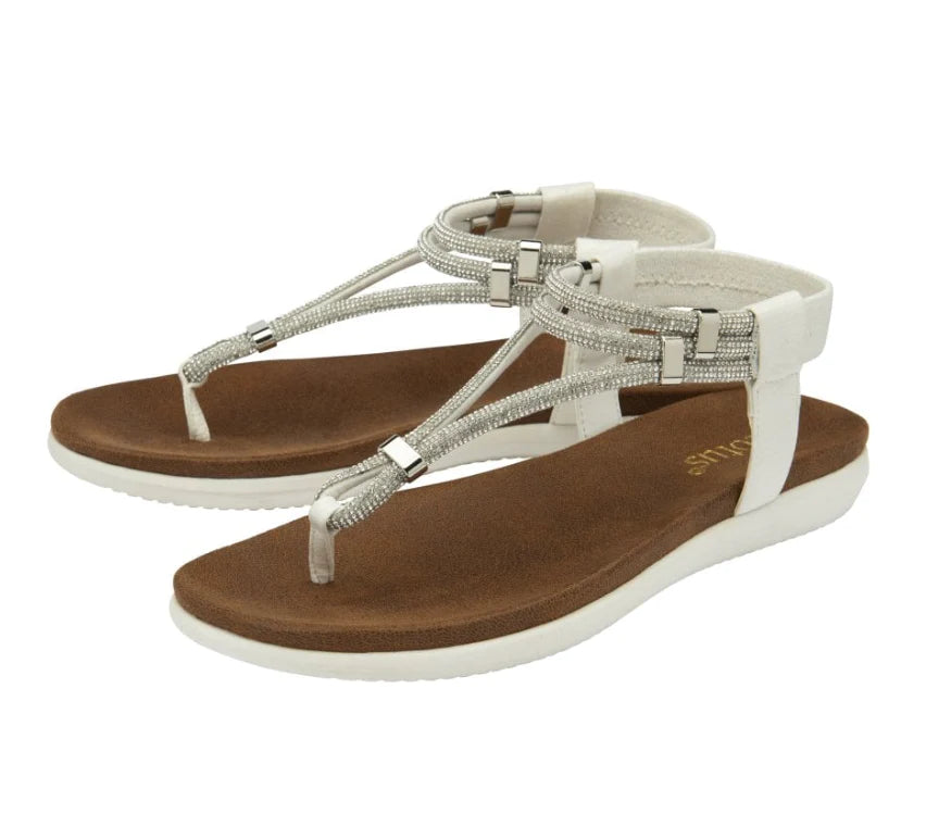 Lotus Chica sandal white